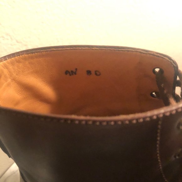 Barbanera Kerouac boots, Brown leather, US size 9 - Picture 8 of 8